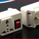 609H Universal Plug Adapter with Switch for Europe Outlets 609H Universal Plug Adapter with Switch for Europe Outlets
