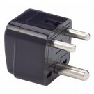 Type D SS-415i India 3-Pin Universal Plug Adapter Black Type D SS-415i India 3-Pin Universal Plug Adapter Black
