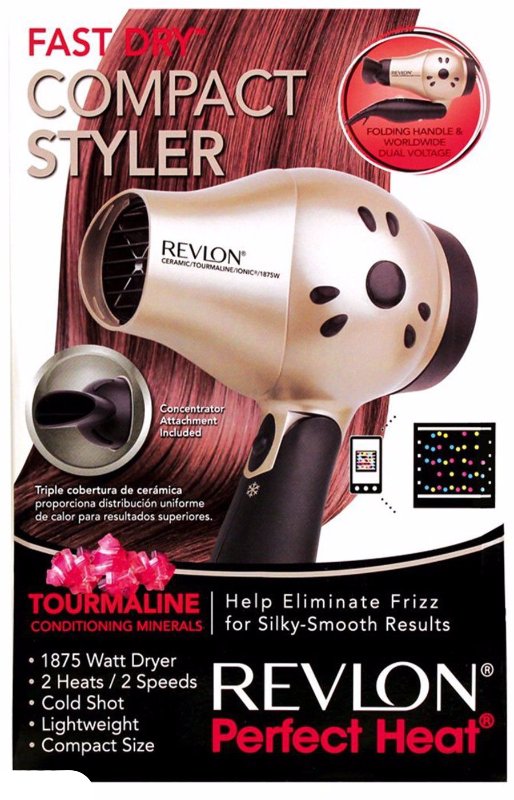 Revlon 1875w Folding Handle Hair Dryer 5093