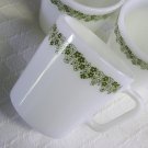 Corelle, Corning Ware, Spring Blossom / Crazy Daisy Mugs, Set of 4