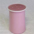 Mikasa, Country Gingham, Cotton Candy, Pink, Salt Shaker, Vintage, Rare!