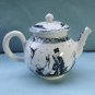 Victoria and Albert Museum, Tea Pot, Worcester, Franklin Mint, 1985, vintage