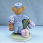 Franklin Mint, Hotel Teddington by Carol Lawson, Max the Bellboy Figurine, 1986
