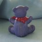 Franklin Mint, Americana Teddy Bear, Bandana Teddy, Blue, 1991