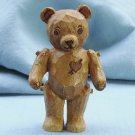 Franklin Mint, Americana Teddy Bear, Wood Carved Style Teddy, 1991