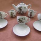 Child’s Porcelain Tea Set, vintage   10 pieces