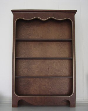 Wooden Display for Franklin Mint Americana Teddy Bears, 1991