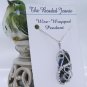 Wire-Wrapped Moss Agate Gemstone Pendant