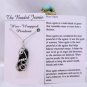 Wire-Wrapped Moss Agate Gemstone Pendant