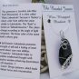 Wire-Wrapped Black Labradorite Gemstone Pendant