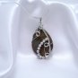 Wire-Wrapped Picasso Jasper Gemstone Pendant