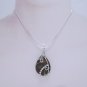 Wire-Wrapped Picasso Jasper Gemstone Pendant