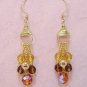 Amber Lights Demi-fall Earrings