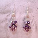 Purple Passion Demi-fall Earrings