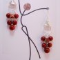 Red Jasper Demi-fall Earrings