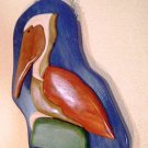 Pelican Pete – Mosaic Relief Carving