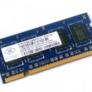 2 sticks of laptop memory (RAM): Nanya PC2-5300S 512mb