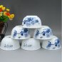 Fine Bone China Dinnerware set 28PCS Blue and White Porcelain