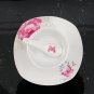 Fine Bone China Dinnerware Set 28PCS Rose and Butterfly Wedding Gift