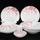 Fine Bone China Dinnerware Set 28PCS Plum Blossom