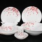 Fine Bone China Dinnerware Set 28PCS Plum Blossom