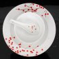 Fine Bone China Dinnerware Set 28PCS Plum Blossom