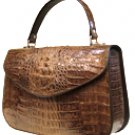 Crocodile Leather Handbag