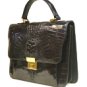Genuine Crocodile Leather Black For Men