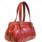 Genuine Snake Leather Bright Pink Handbag