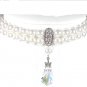 Swarovski Crystal Pearls Elegant Necklace.