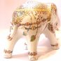 Golden Elephant Handmade Thai Pattern Ornament