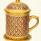 Golden Luxury Thai Pattern Mug
