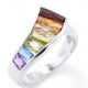 925 Sterling Silver Gem Stone Rings