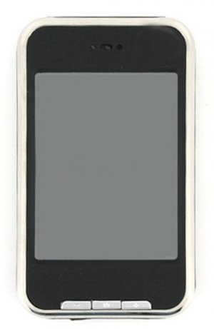 8GB MP4 Digital Player Touch screen Black (FPEM196B)