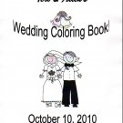 Wedding Coloring Activity Books Custom Made