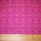 1.5  yard - African design - Hot pink fabric