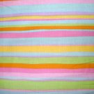 1 yard - Pastel and bright stripes