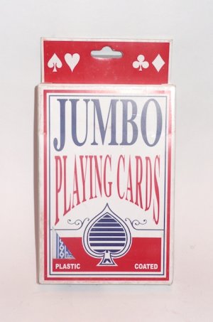 JUMBO PLAYING CARDS - BRAND NEW / Card Magic