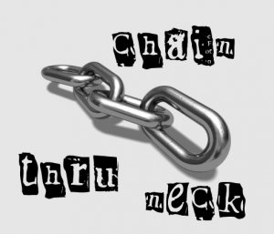 CHAIN THRU NECK / Magic Trick