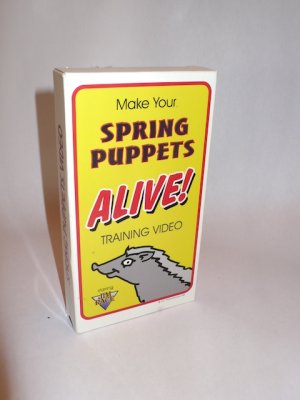 MAKE YOUR SPING PUPPETS ALIVE TRAINING VIDEO - JIM PACE