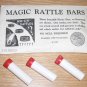 E-Z MAGIC MAGIC RATTLE BARS / Vintage Magic Trick