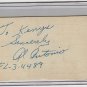 MAGICIAN AL ANTONIO'S AUTOGRAPH / Magic Ephemera