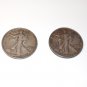 VINTAGE WALKING LIBERTY FOLDING COIN PLUS MATCHING COIN