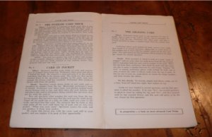 CLEVER CARD TRICKS / Vintage Magic Book