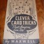 CLEVER CARD TRICKS / Vintage Magic Book