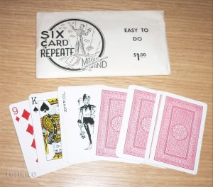 SIX CARD REPEATE / Vintage Card Magic