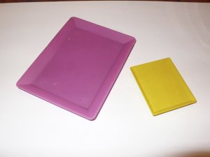 VINTAGE PLASTIC COIN TRAYS / Vintage Coin Magic
