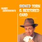 HARRY ANDERSON SIGNED TORN & RESTORED CARD/ Card Magic