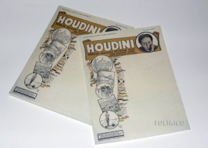 HARRY HOUDINI LETTERHEAD NOTEPAD