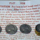 FLIP BOX WITH JEFFERSON NICKEL / Vintage Coin Magic